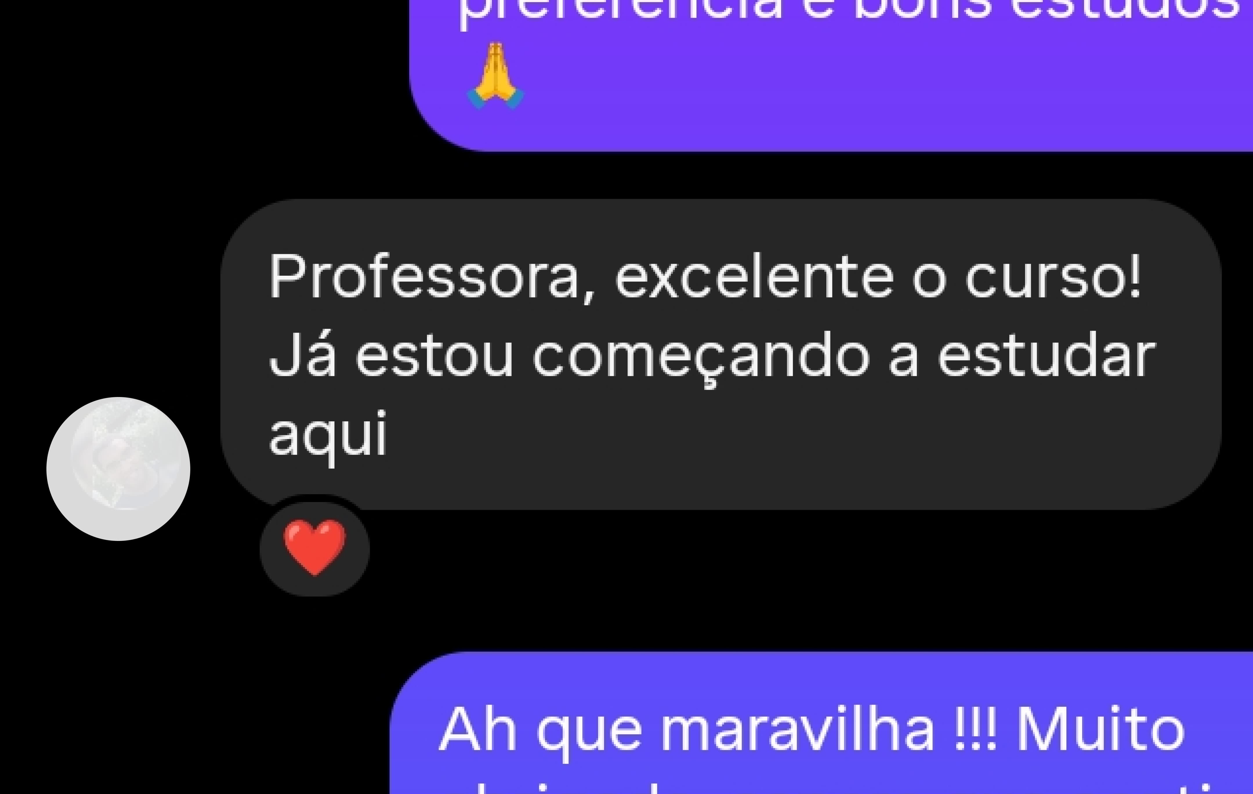 Feedback aluno